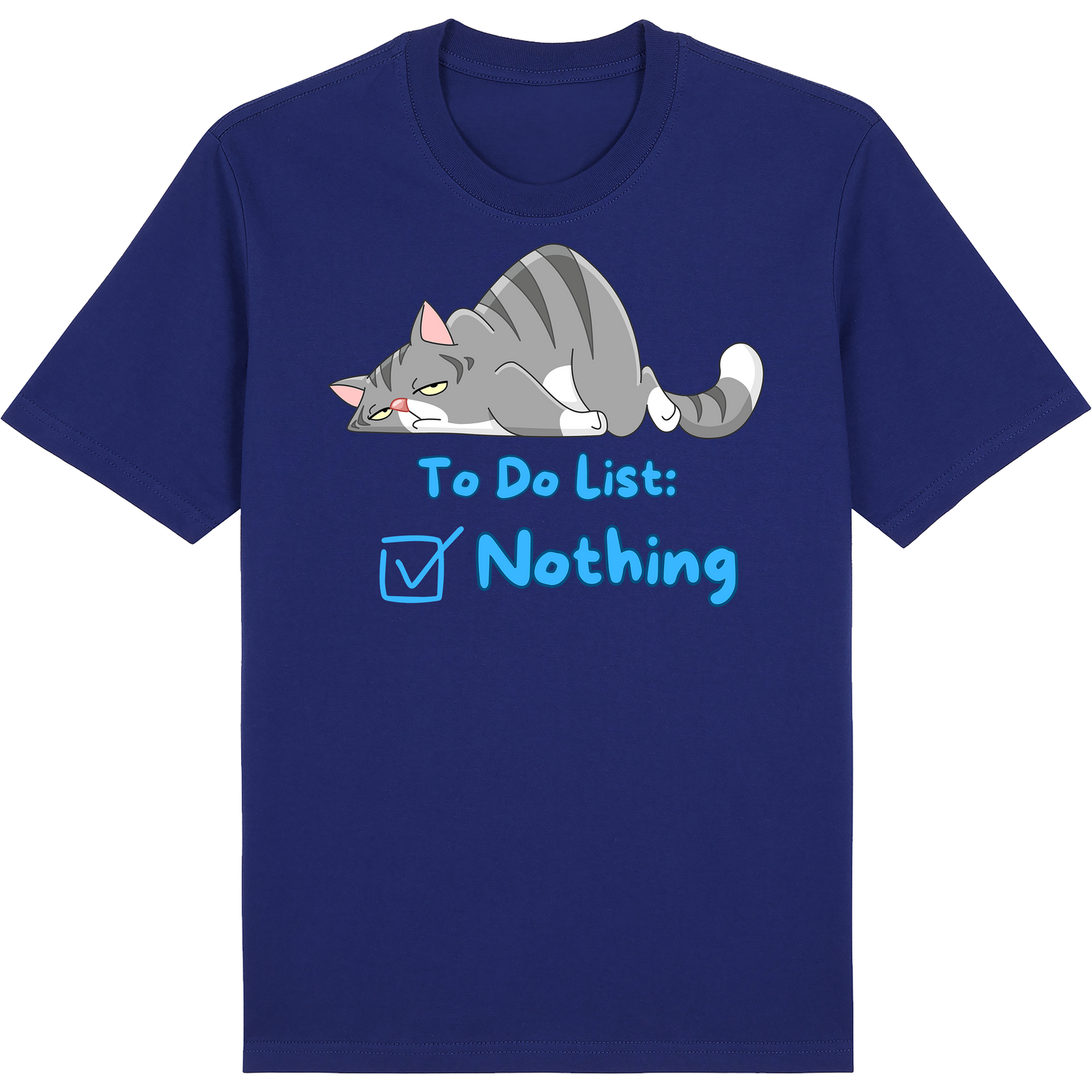 Lazy cat t shirt clearance