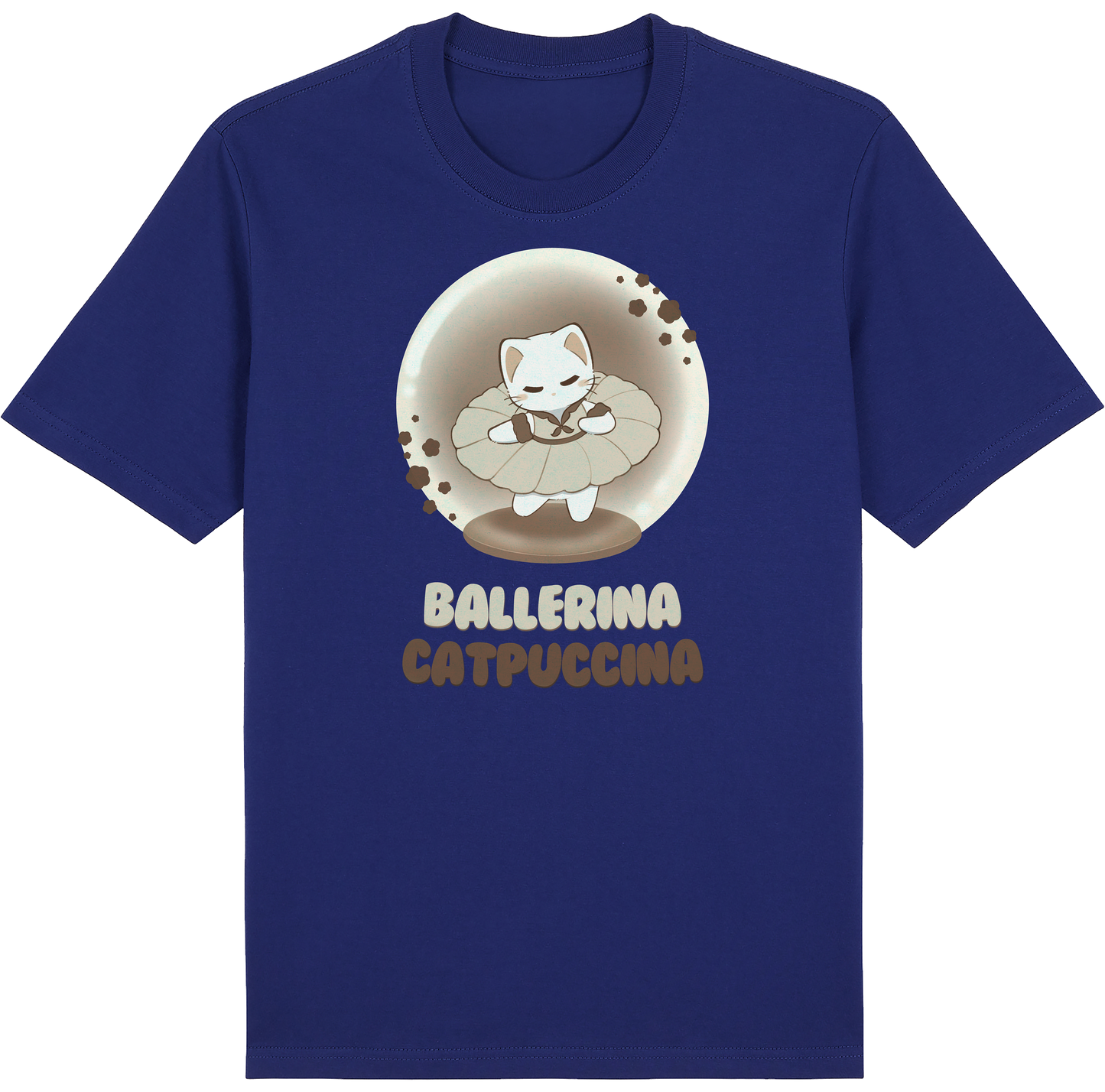 Ballerina Catpuccina White Cat – Mocha Variant by Cinnamoon