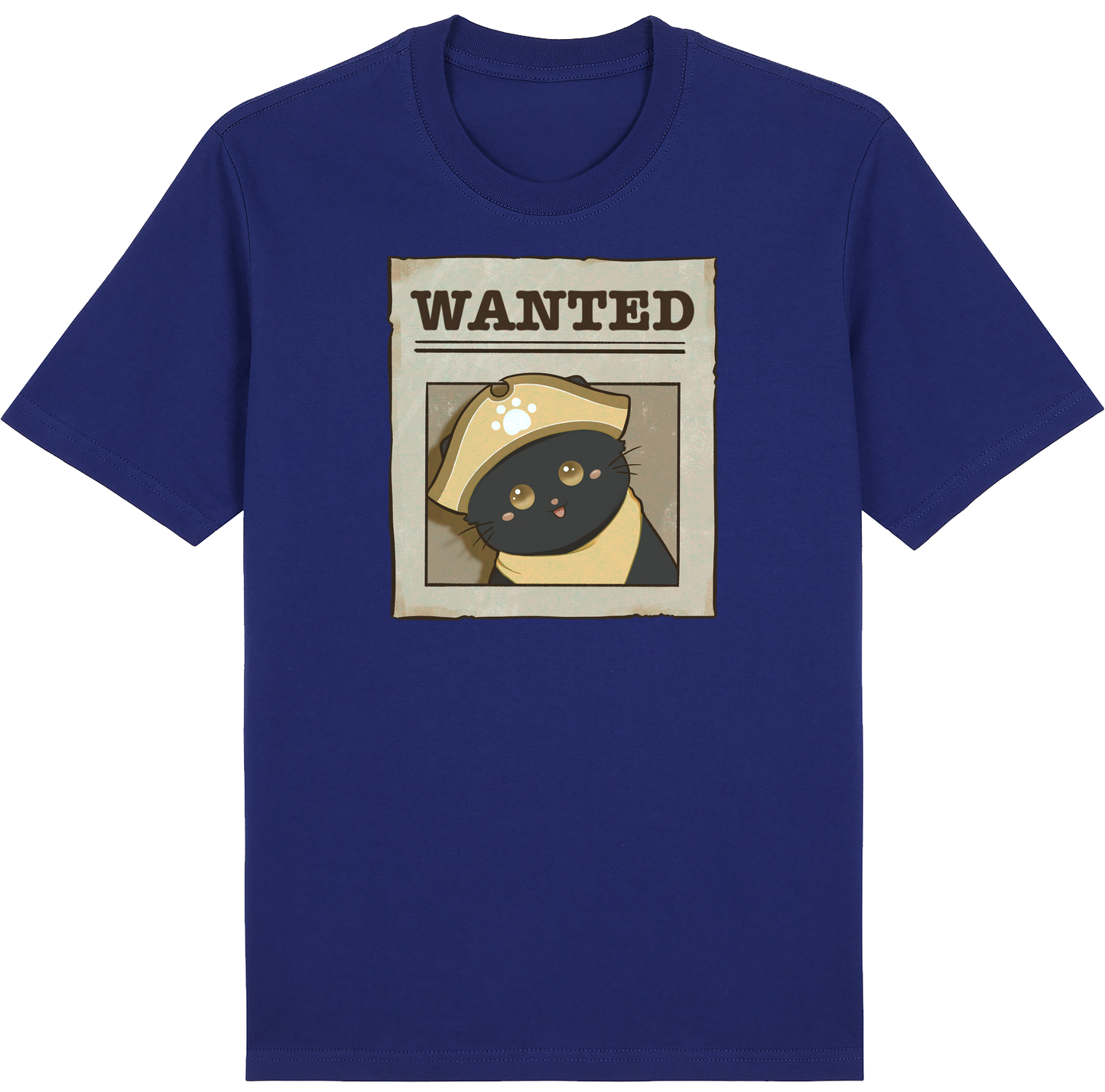 Captain Shadowclaw Tee – Wanted: Pirate Paws Collection by Cinnamoon