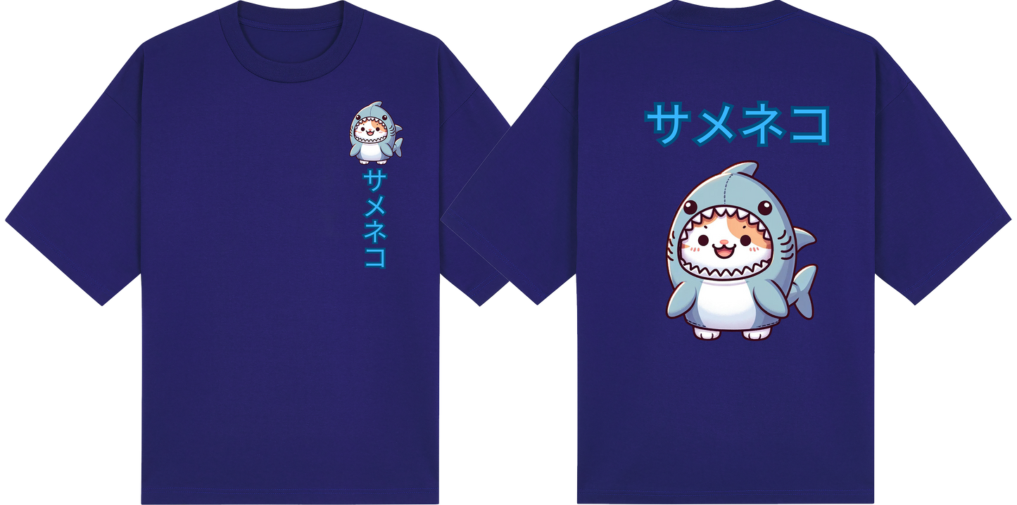 Shark Cat (Oversized Tees)