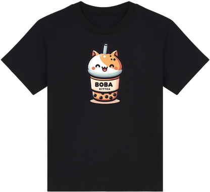 Boba Kittea Kids T-Shirt