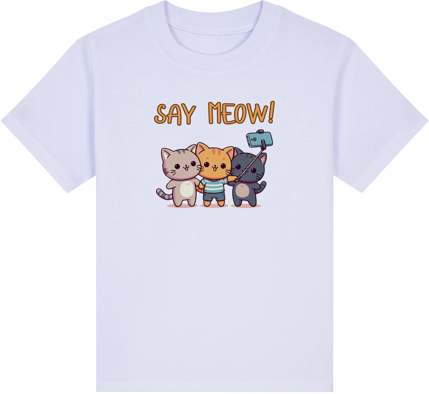 Say Meow Kids T-Shirt