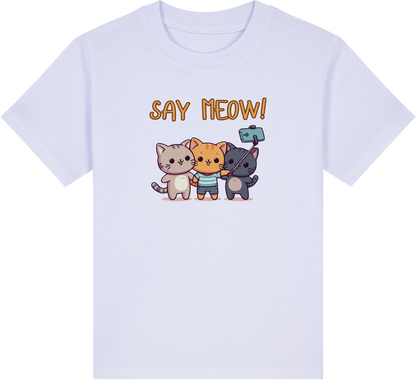 Say Meow Kids T-Shirt