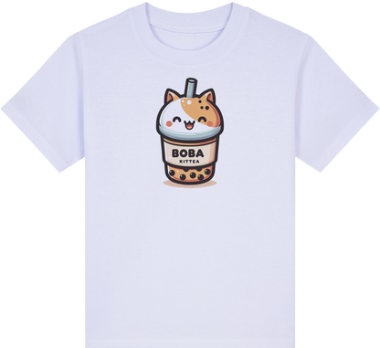 Boba Kittea Kids T-Shirt