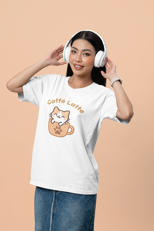 Catfé Latte Tee – Catfé Cuties Collection