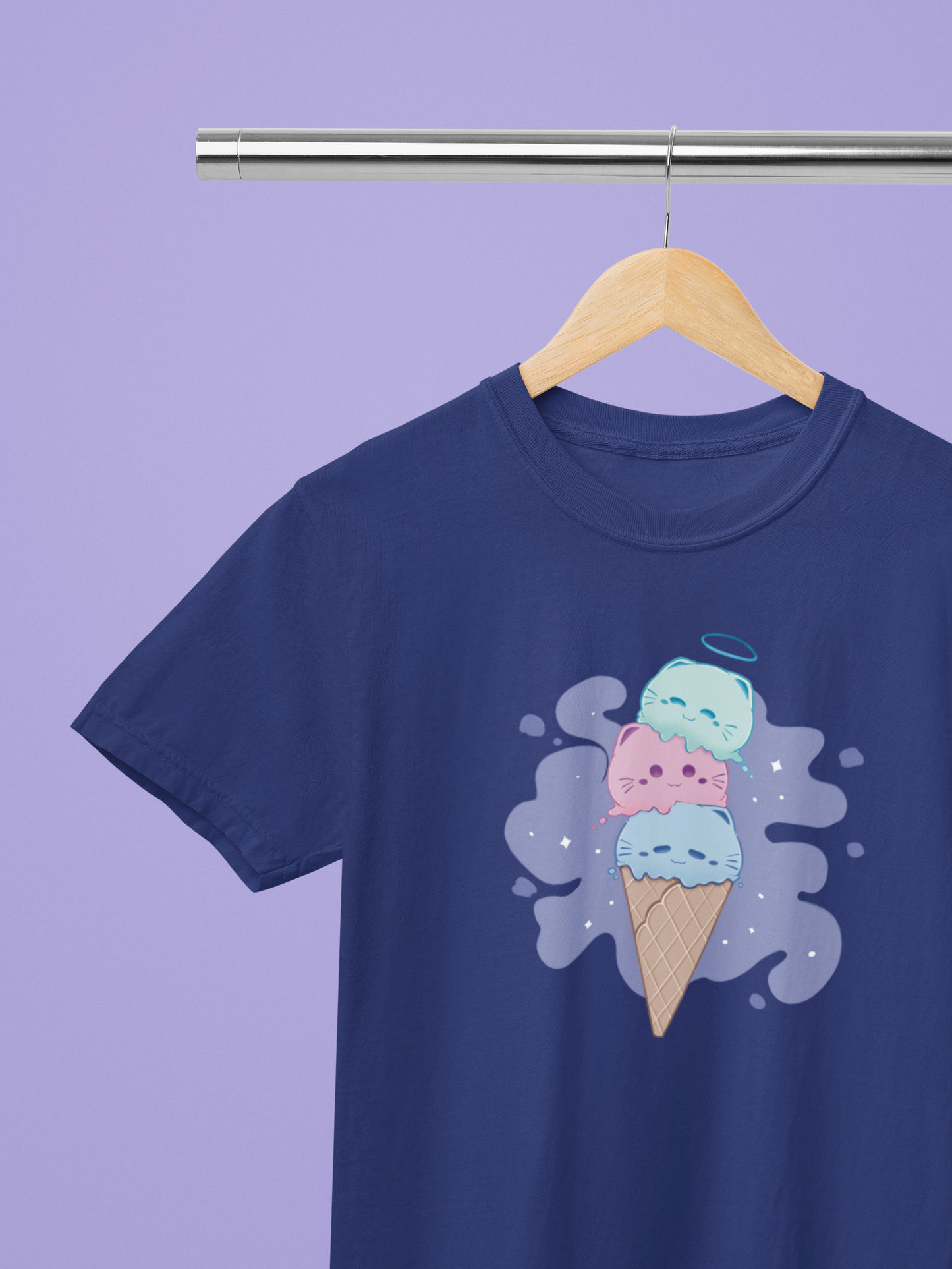 Cotton Cloud Scoops Tee – Ice Scream Dreams Collection by Cinnamoon