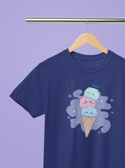 Cotton Cloud Scoops Tee – Ice Scream Dreams Collection by Cinnamoon