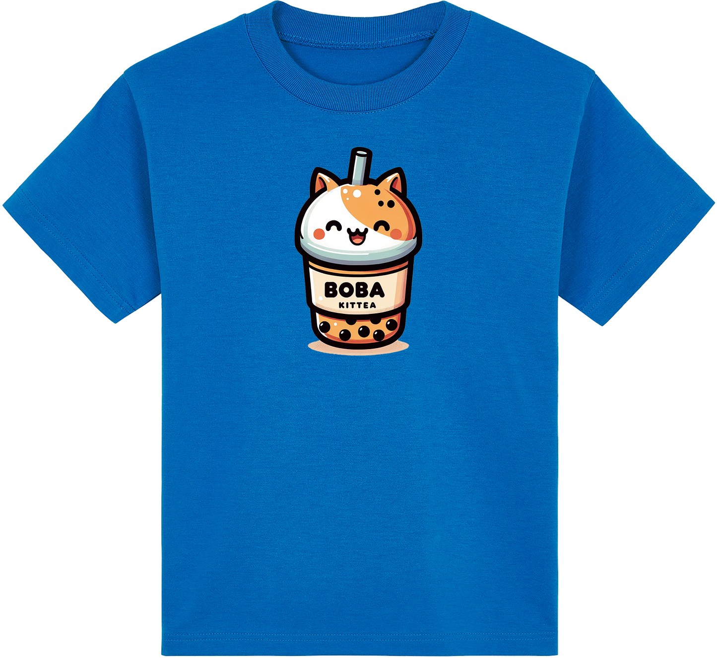 Boba Kittea Kids T-Shirt