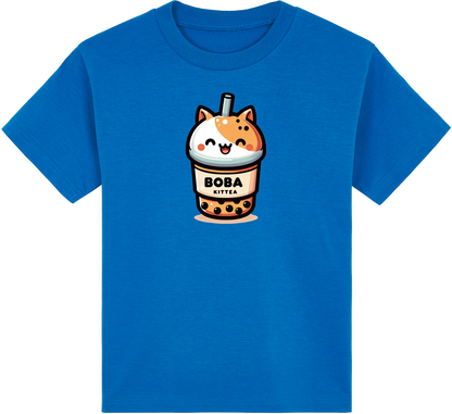 Boba Kittea Kids T-Shirt