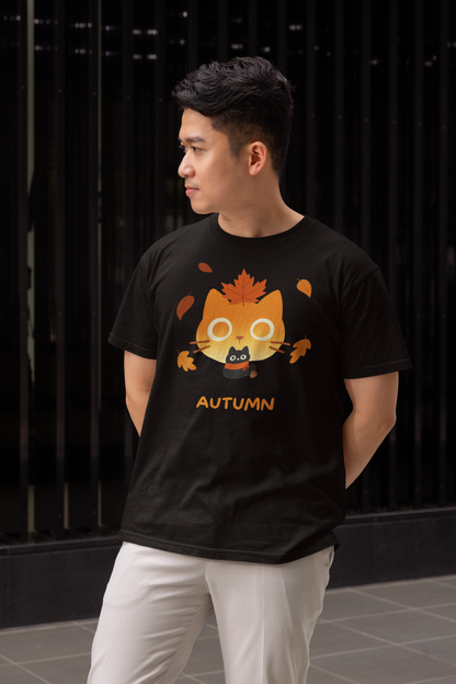 🍁 Autumn Elemental Cat featuring Kuro – Elemental Cat Series: Seasons Collection