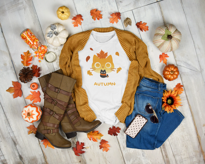 🍁 Autumn Elemental Cat featuring Kuro – Elemental Cat Series: Seasons Collection