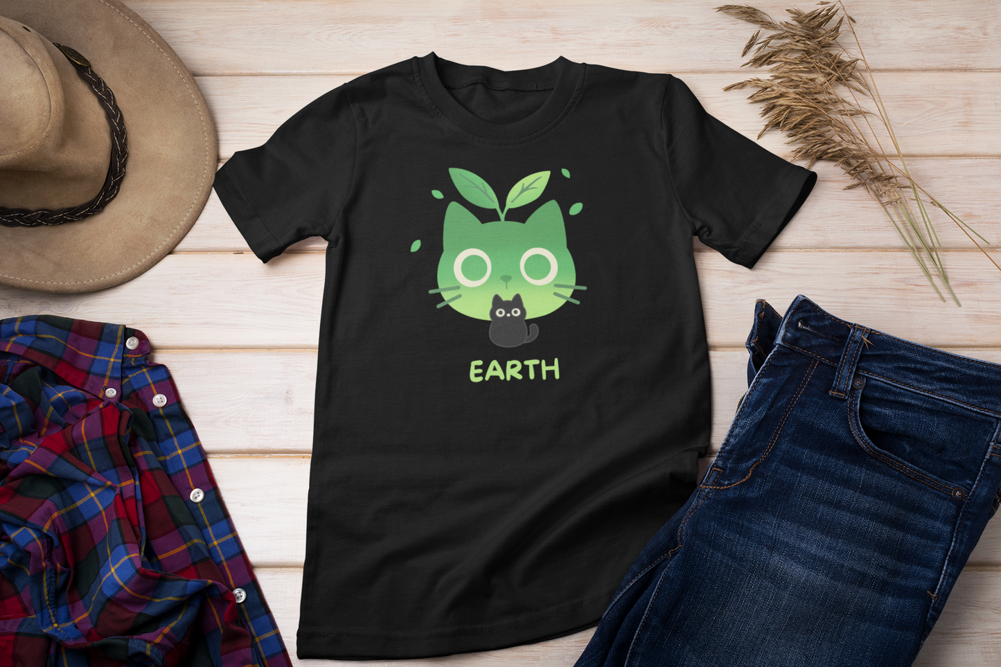 Earth Elemental Cat featuring Kuro – Elemental Cat Series