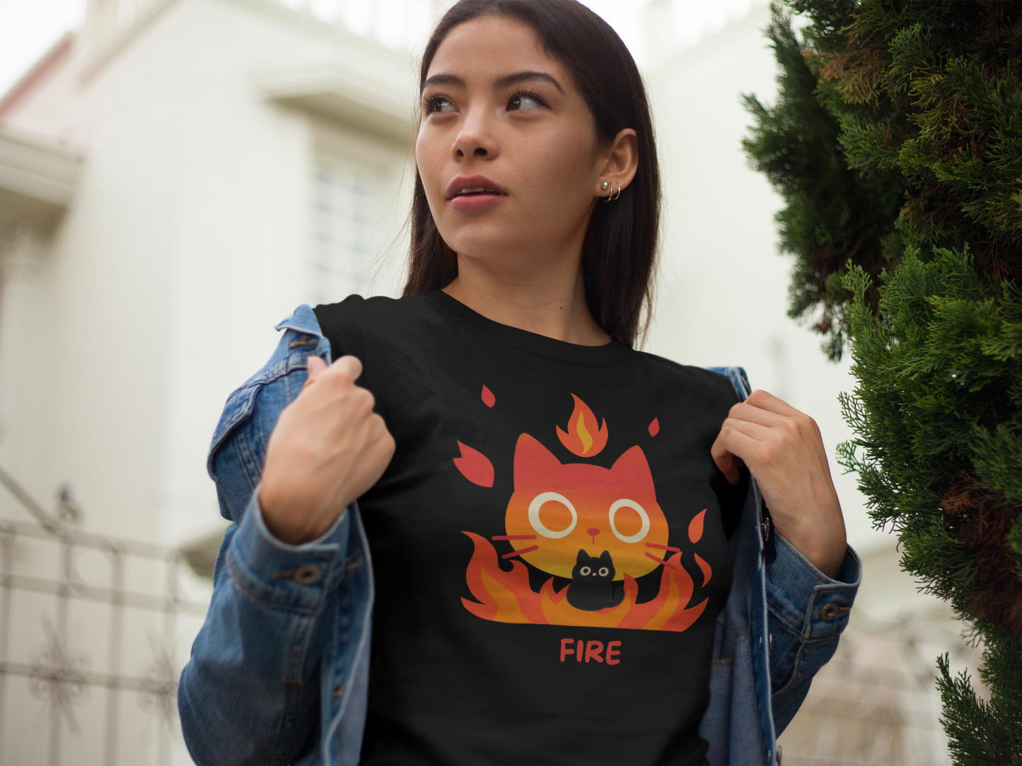 Fire Elemental Cat featuring Kuro – Elemental Cat Series