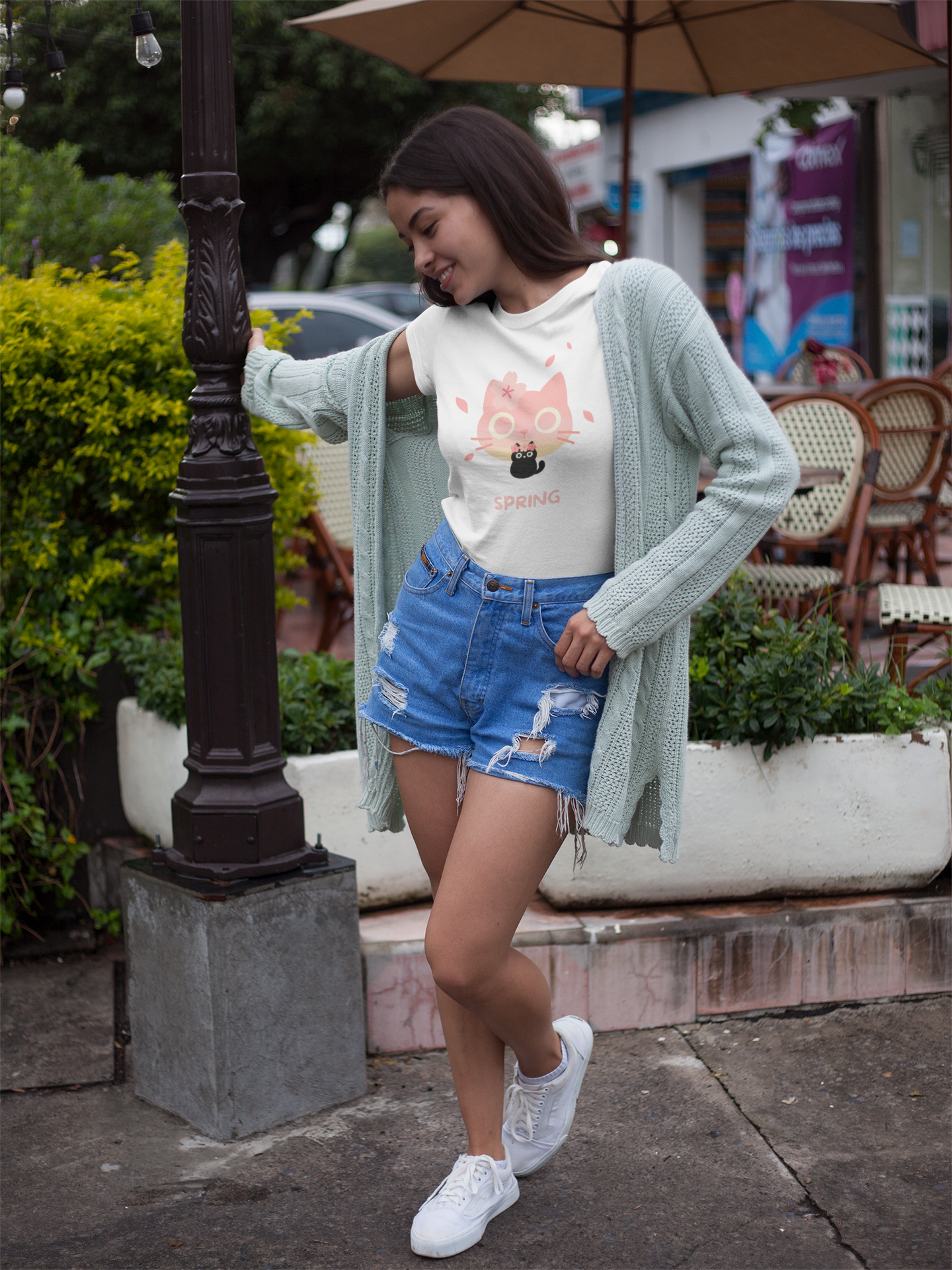 🌸 Spring Elemental Cat featuring Kuro – Elemental Cat Series: Seasons Collection