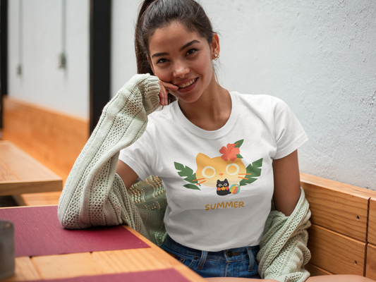 ☀️ Summer Elemental Cat featuring Kuro – Elemental Cat Series: Seasons Collection