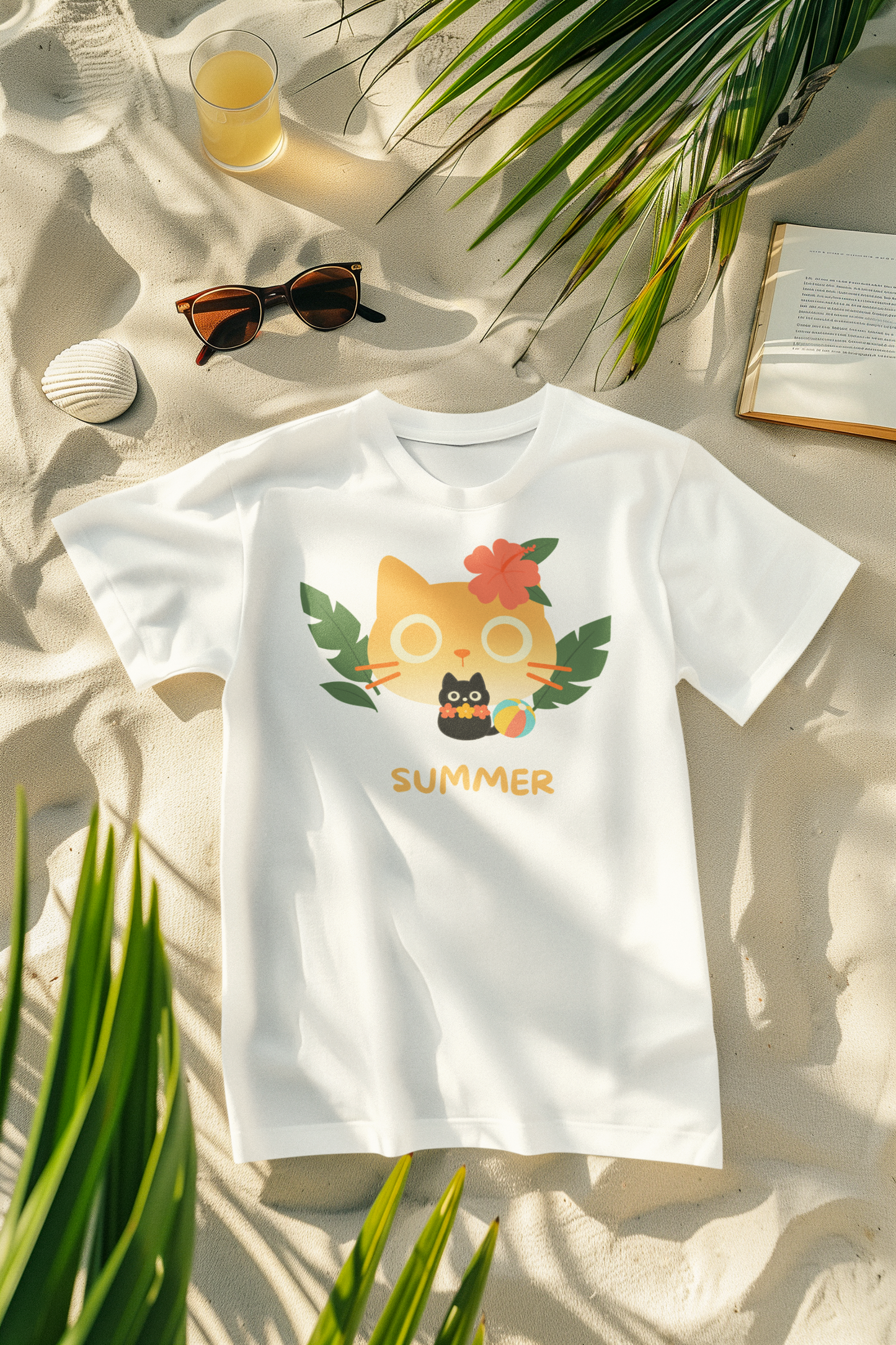 ☀️ Summer Elemental Cat featuring Kuro – Elemental Cat Series: Seasons Collection