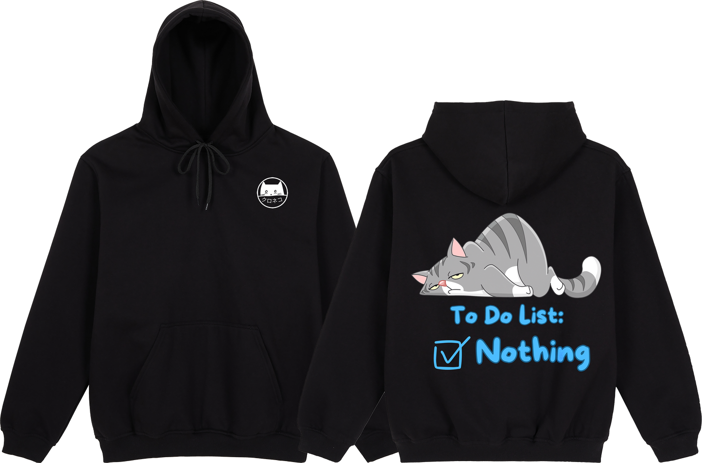 Lazy Cat Hoodie