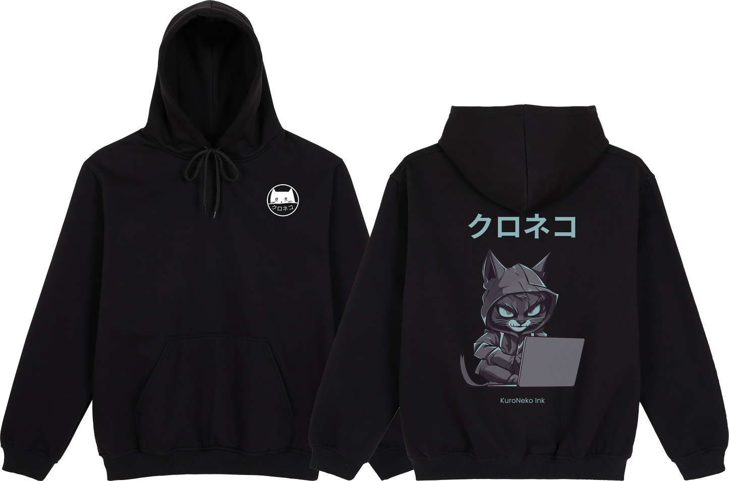 Hacker Cat Hoodie