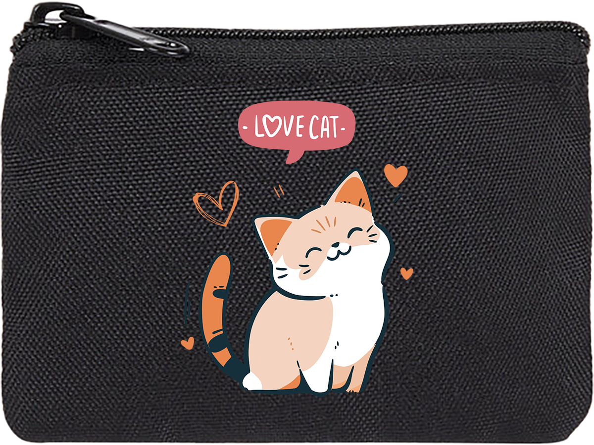 Love Cat Pouch Wallet