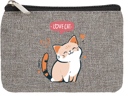 Love Cat Pouch Wallet