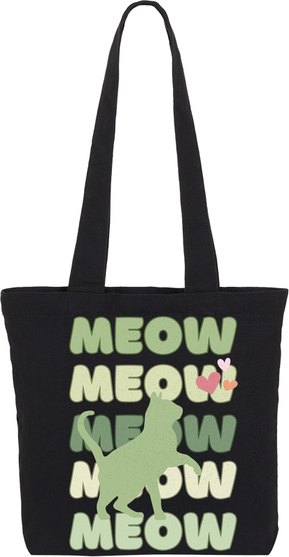 Matcha Meow Tote Bag (Square)