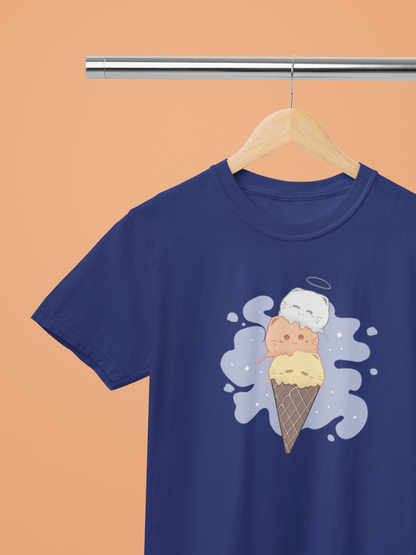 Peach Parfait Scoops Tee – Ice Scream Dreams Collection by Cinnamoon