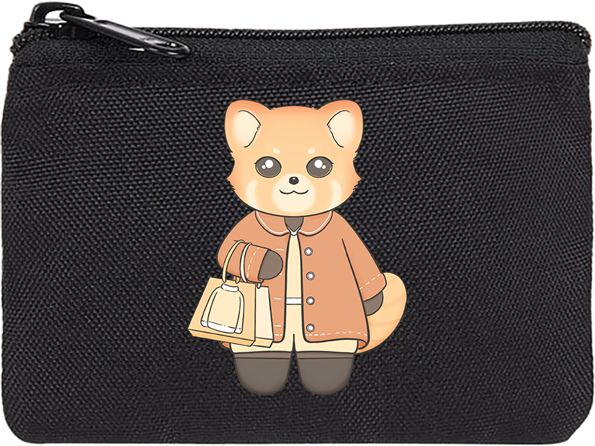 Red Panda Pouch Wallet