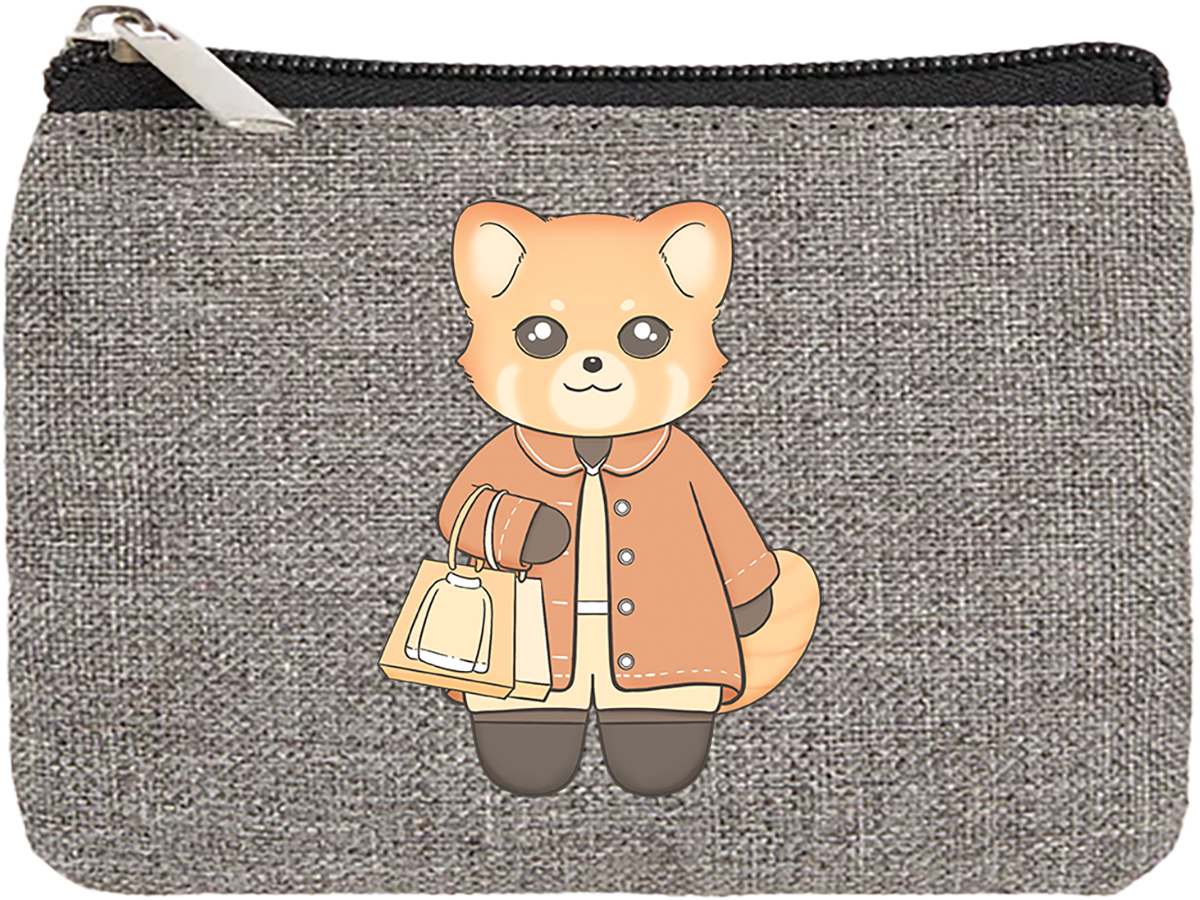 Red Panda Pouch Wallet