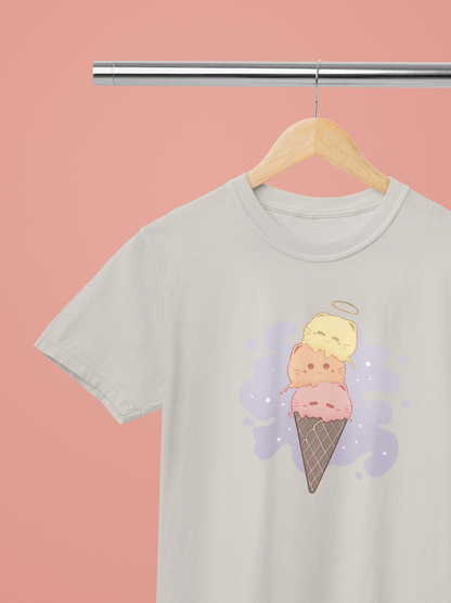 Sunset Sorbet Scoops Tee – Ice Scream Dreams Collection by Cinnamoon