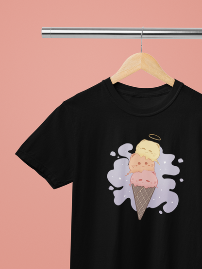 Sunset Sorbet Scoops Tee – Ice Scream Dreams Collection by Cinnamoon