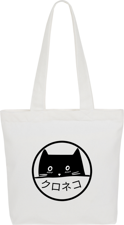 KuroNeko Tote Bag (Square)