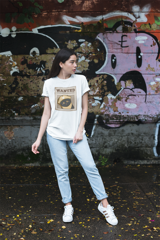 Captain Shadowclaw Tee – Wanted: Pirate Paws Collection by Cinnamoon